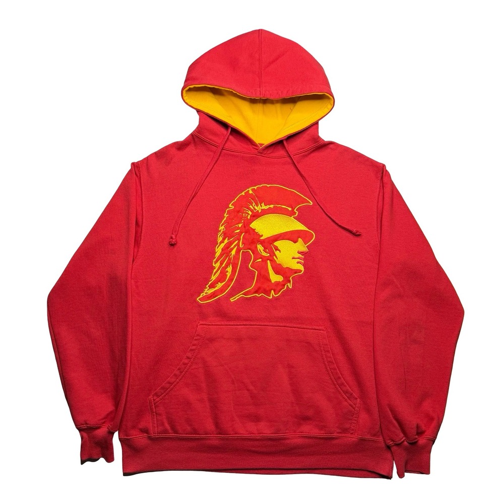 USC Trojans college‎ embroidered hoody MEDIUM